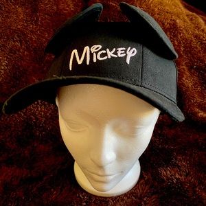Mickey Mouse Baseball Hat with Ears